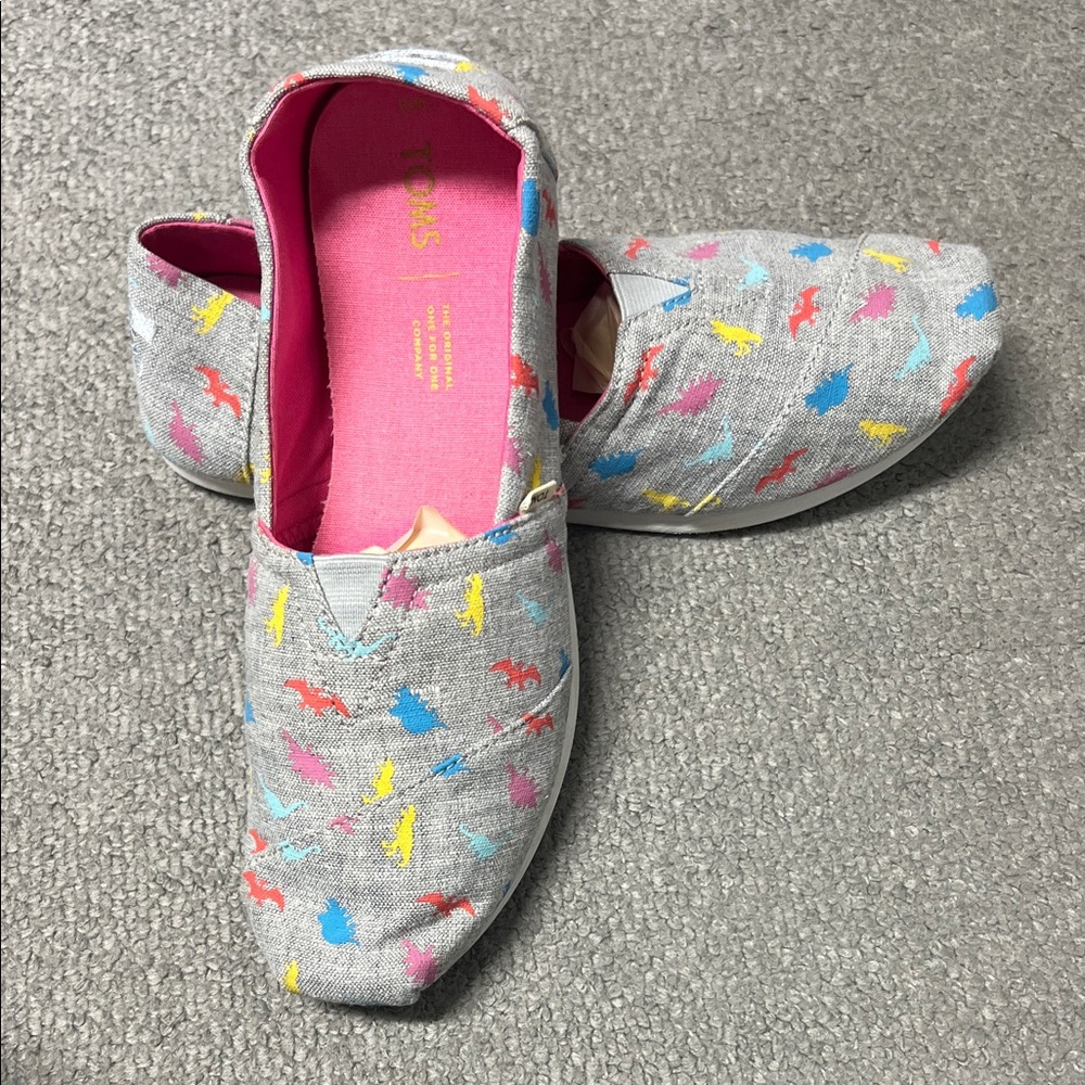 TOMS Dinosaur Alpargata Size Women 8